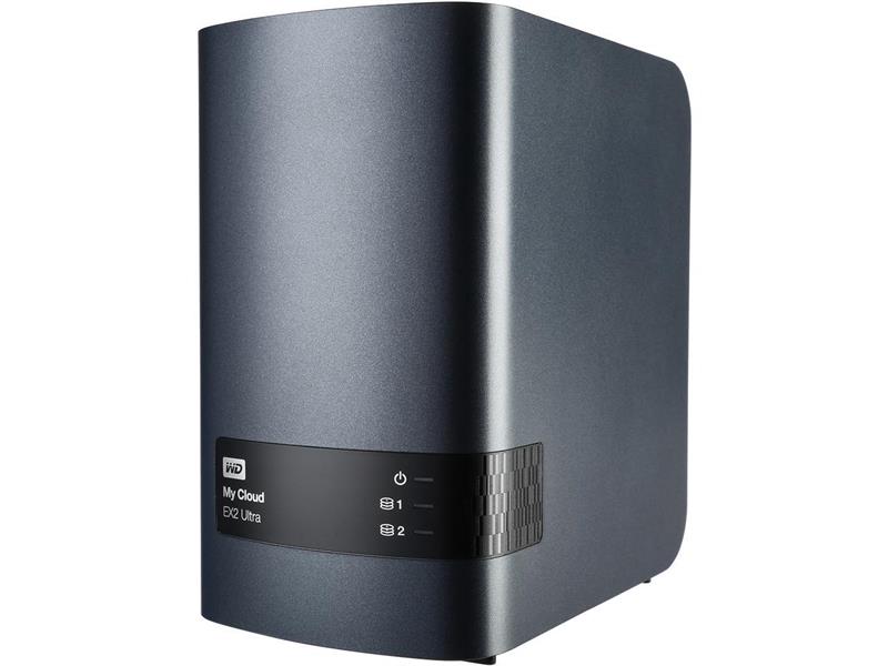 WD My Cloud EX2 Ultra 8TB Private Cloud Storage - NAS Storage - WDBVBZ0080JCH-SESN